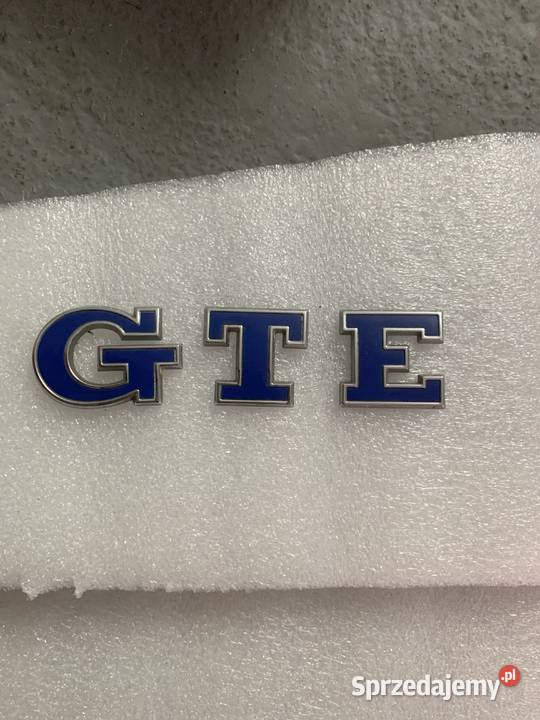 Emblemat Volkswagen GTE Pleszew