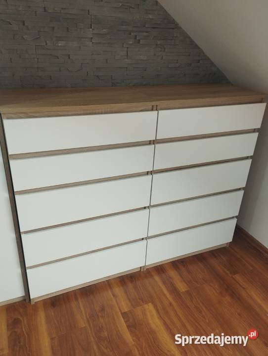 Zestaw mebli szafa i 2 komody małopolskie Bystra