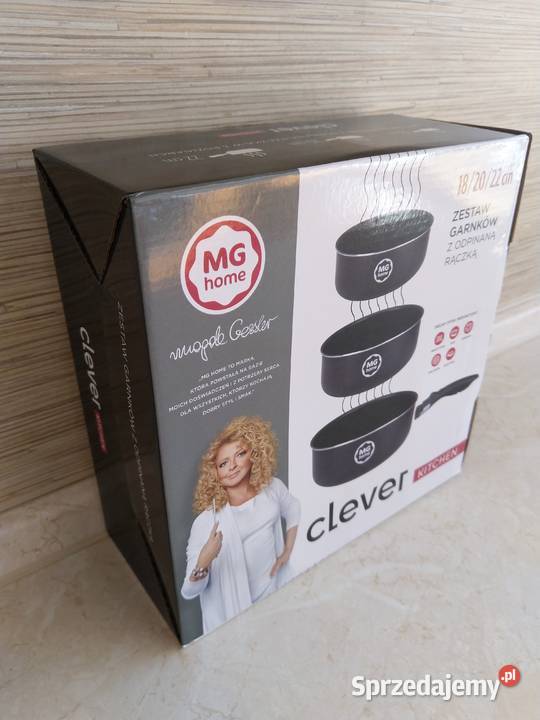 NAJTANIEJ Zestaw Garnków z Odpinaną Rączką 18 20 śląskie Zabrze sprzedam