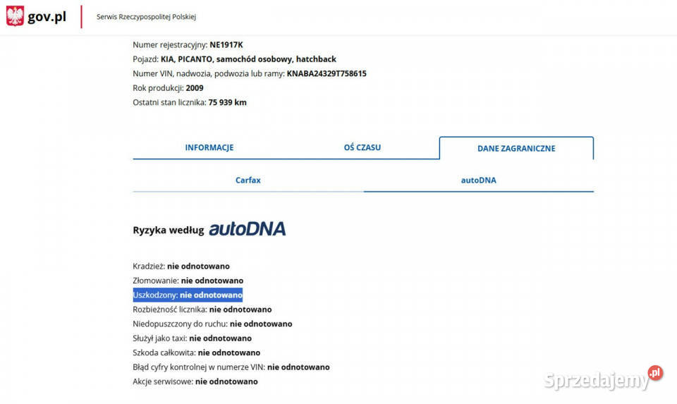 Kia Picanto Benzyna Zarejestrowany Ubezpieczony nieuszkodzony Elbląg