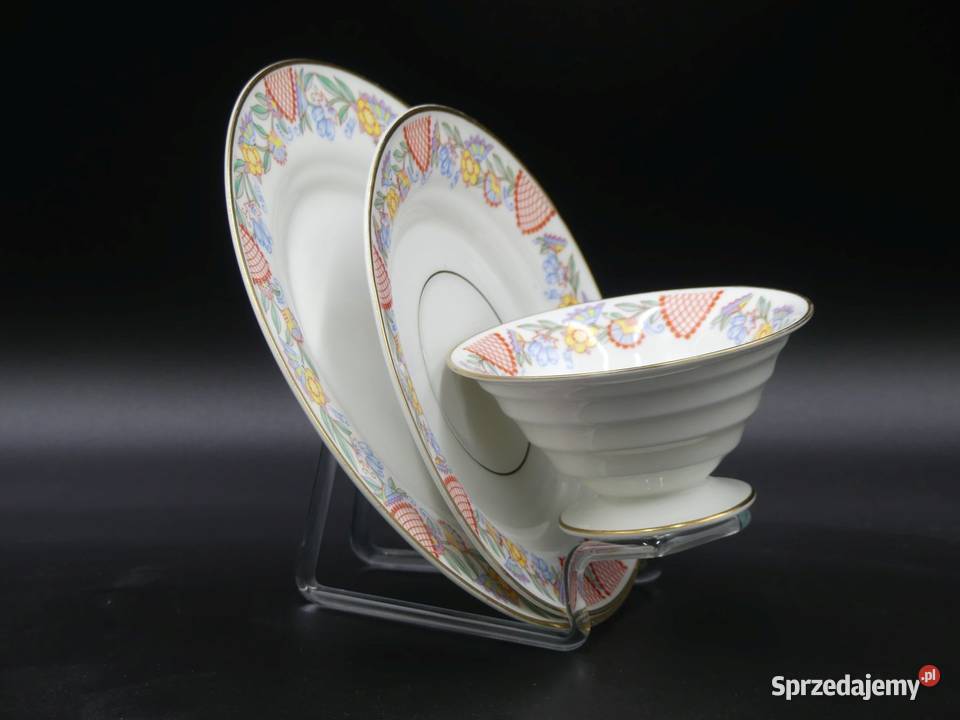 Urokliwe trio Hutschenreuther 1928 43 piękne Poznań sprzedam
