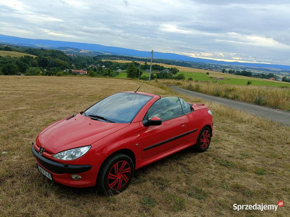 Peugeot 206 CC Cabrio 16 Automat skóry nieuszkodzony 206 CC Kłodzko