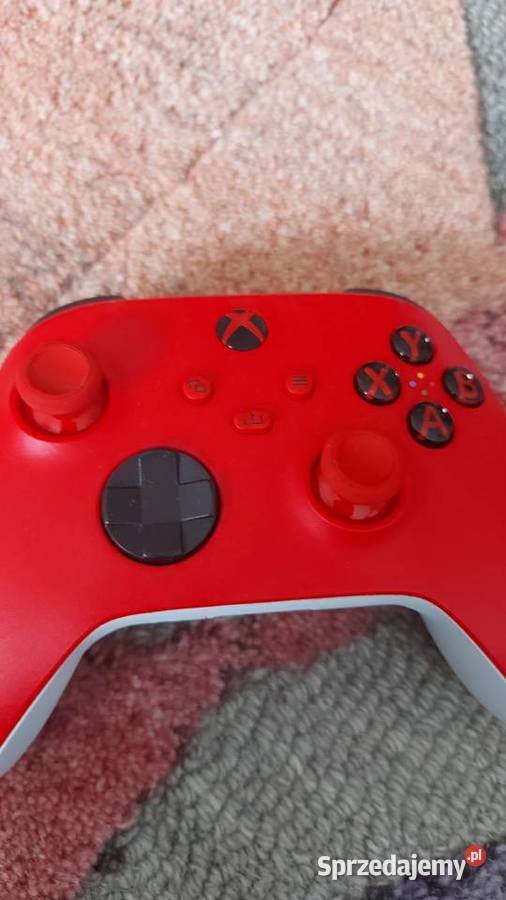 Czerwony Kontroller Xbox One Pozostałe sprzedam