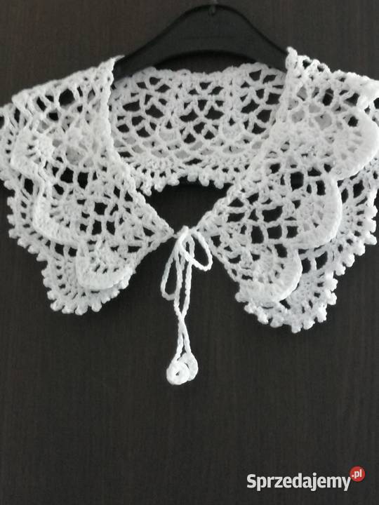 Kołnierzyki szydelkowe