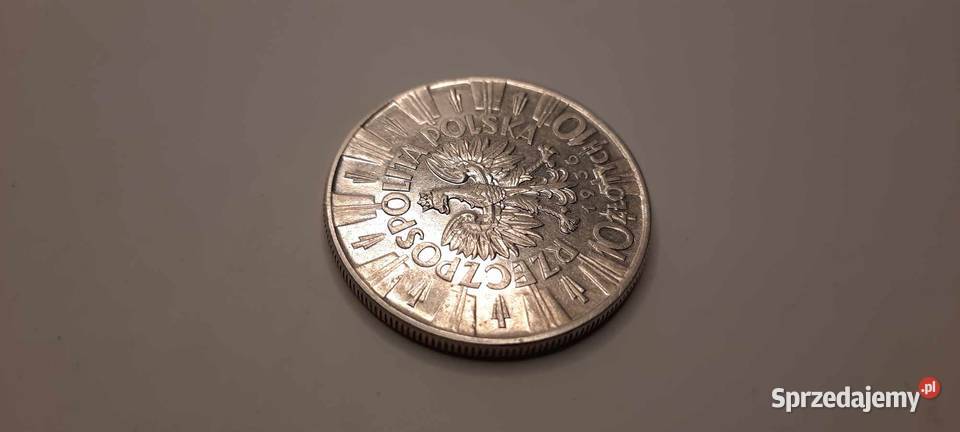 moneta Polska 10 złotych 1936 K126 Warszawa