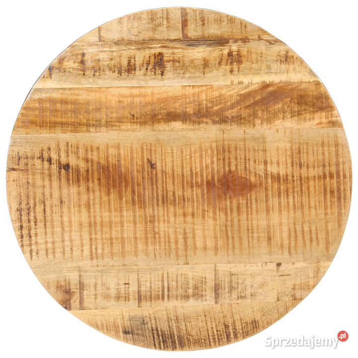 Stolik kawowy 68x43 surowe drewno mango WM320794 mazowieckie Warszawa