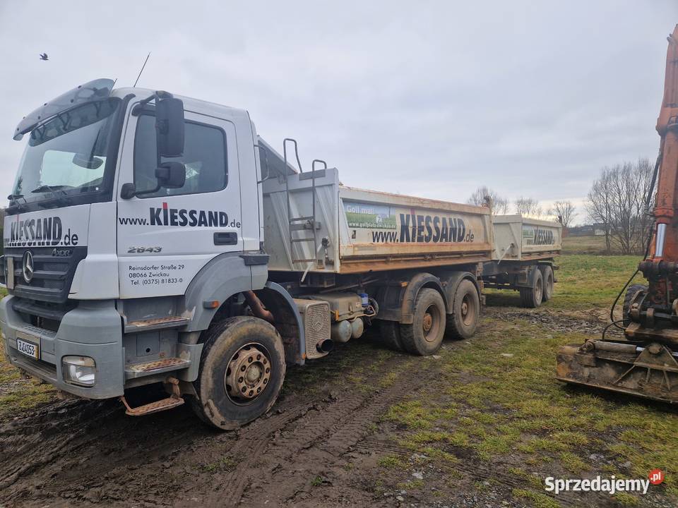 Mercedes Axor 2643 Wywrotka Kiper Meiller 240 Zgorzelec sprzedam