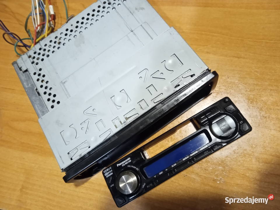Radio samochodowe Panasonic zdejmowany panel podlaskie sprzedam