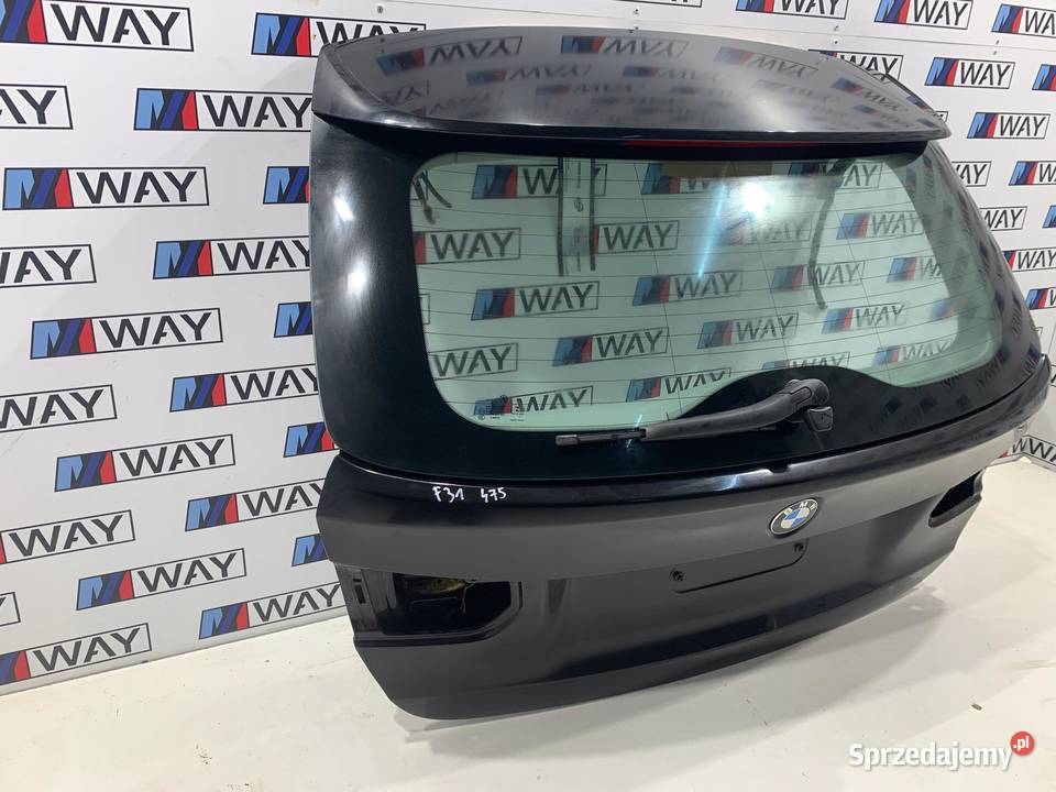 BMW F31 KLAPA BAGAŻNIKA TYŁ TYLNA 475 BLACK osobowe