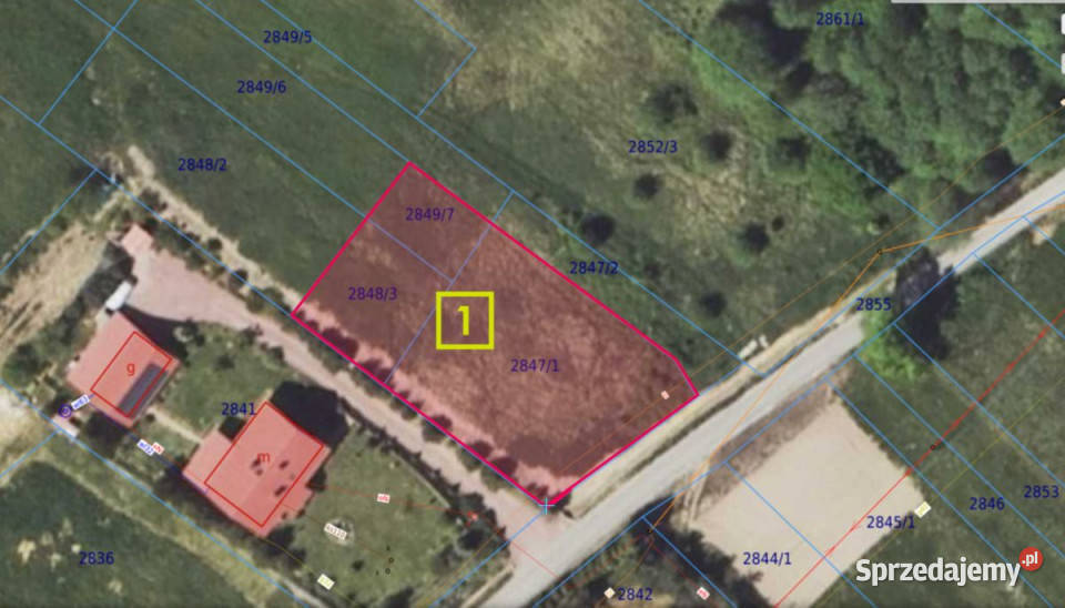 Do sprzedaży grunt 990m2 Odrzykoń 71zł/m2 sprzedam