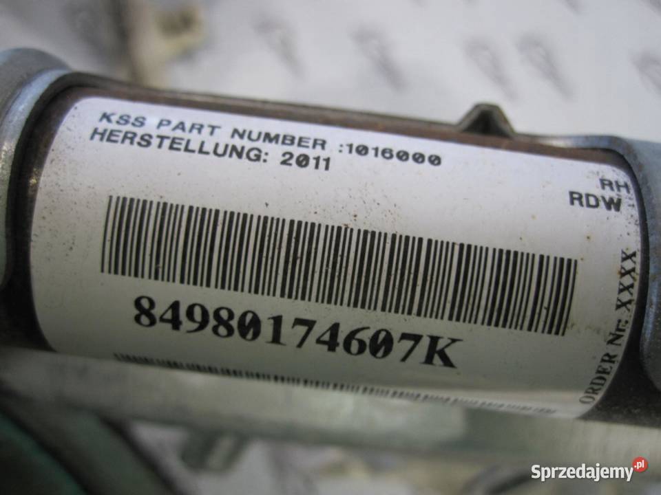 MINI COUNTRYMAN I 11r kurtyna prawa 84980174607K