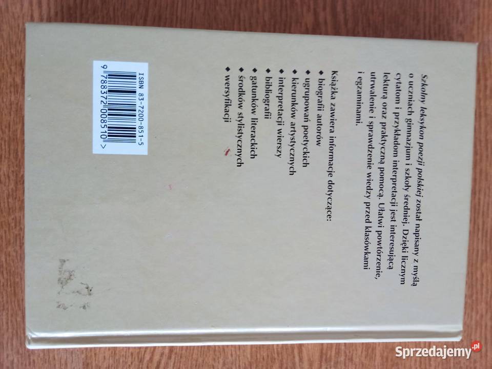 Polski Leksykon Poezji Polskiej dolnośląskie Wrocław