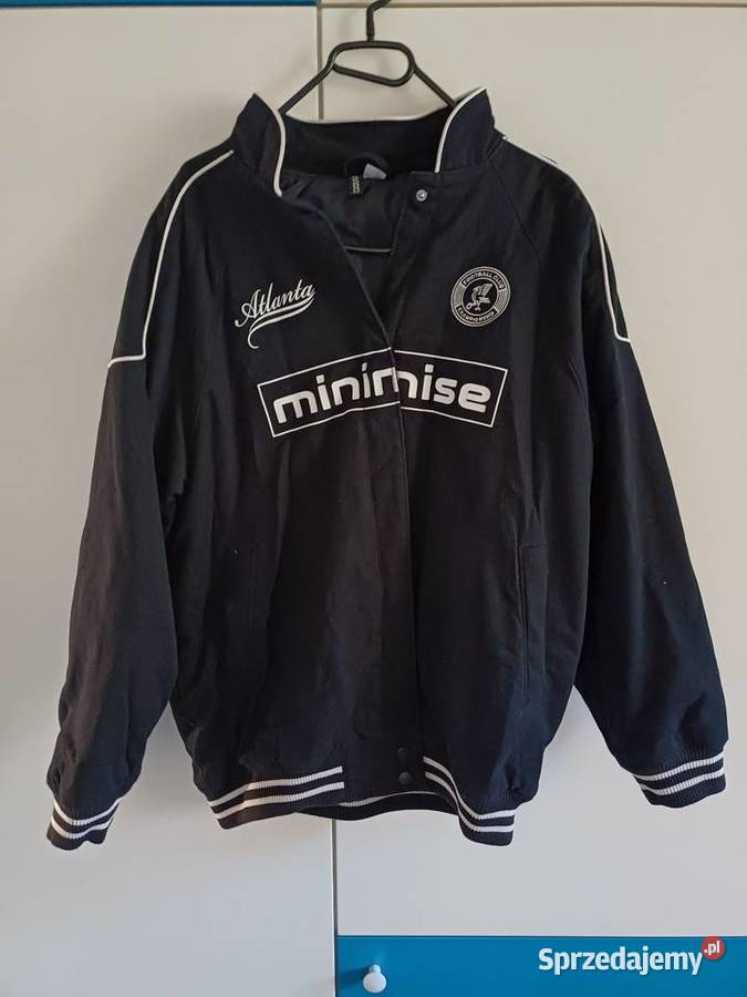 Piękna ciepła czarna kurtka damska marki HM Kraków