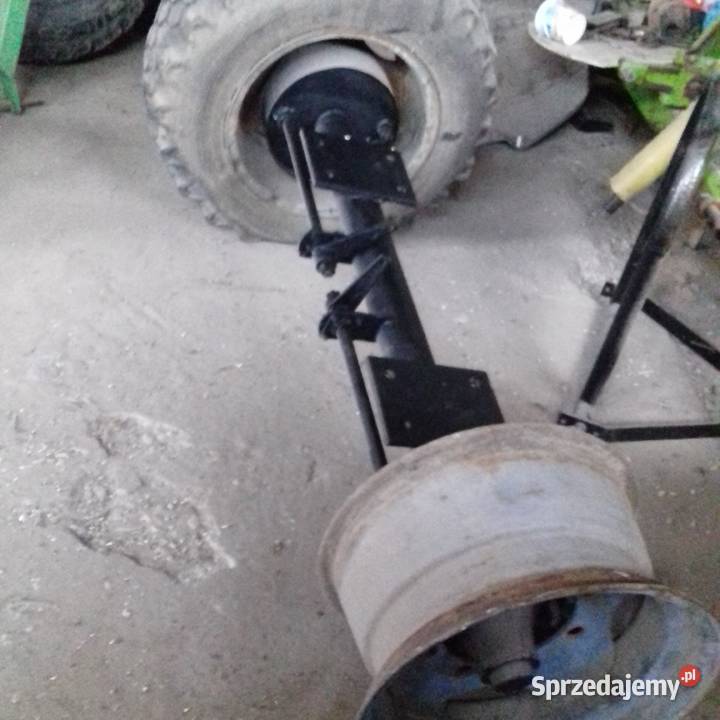 Oś beczkowozu 6000l nieuszkodzony Części zamienne Turobin sprzedam