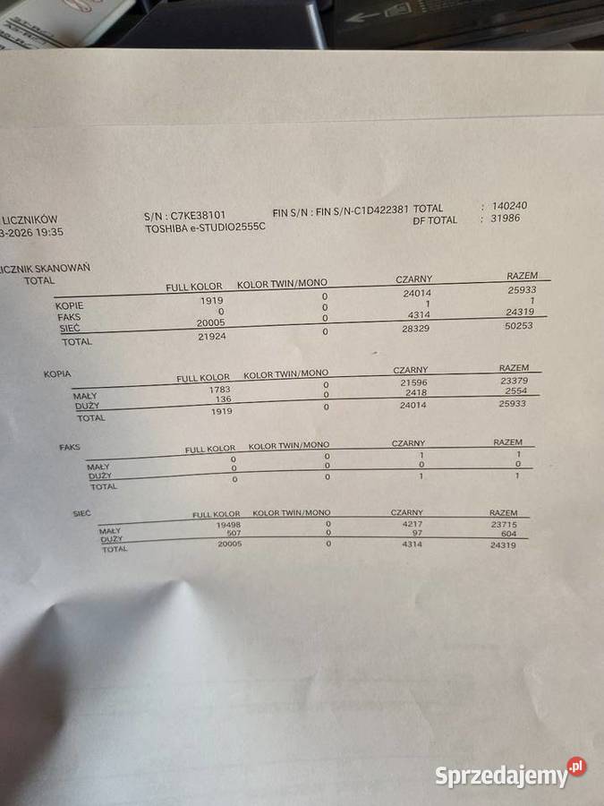 Drukarka Toshiba eSTUDIO 2555CSE Lębork