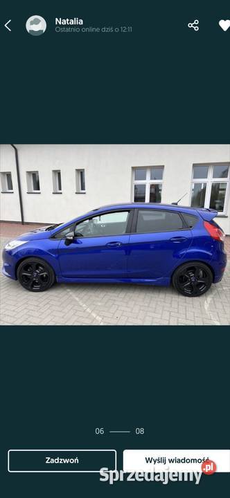 Ford Fiesta ST 200 koni aluminiowe felgi sprzedam