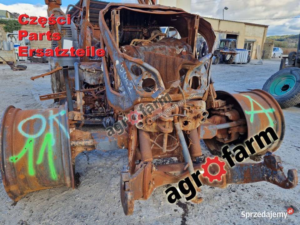 Fendt 716 S4 części silnik skrzynia biegów oś Byków