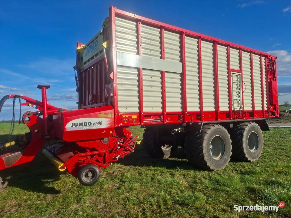 Przyczepa samozbierająca Pottinger Jumbo 6600 Wąwelno