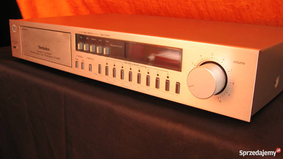 TECHNICS stk808 Preamplifier TUNER Timer Wzmacniacze i pokrewne Świebodzice