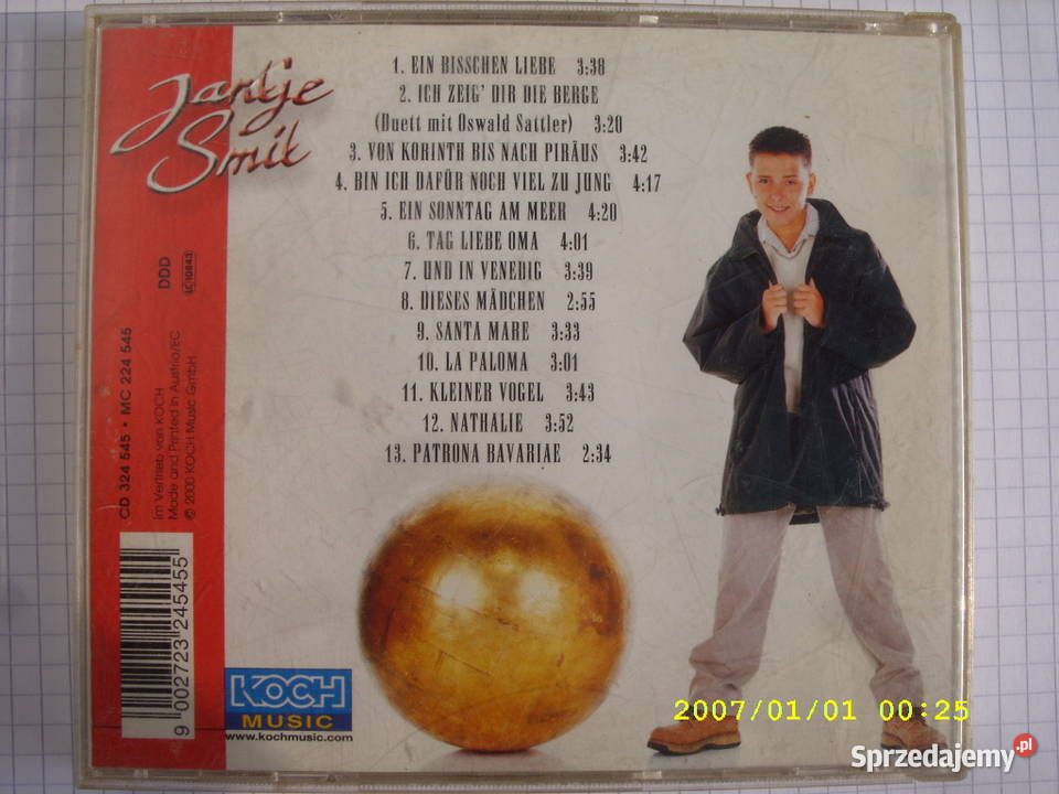 Folk CD JANKJE SMITEIN BISSHEN LIEBE 1 płyta Wołów