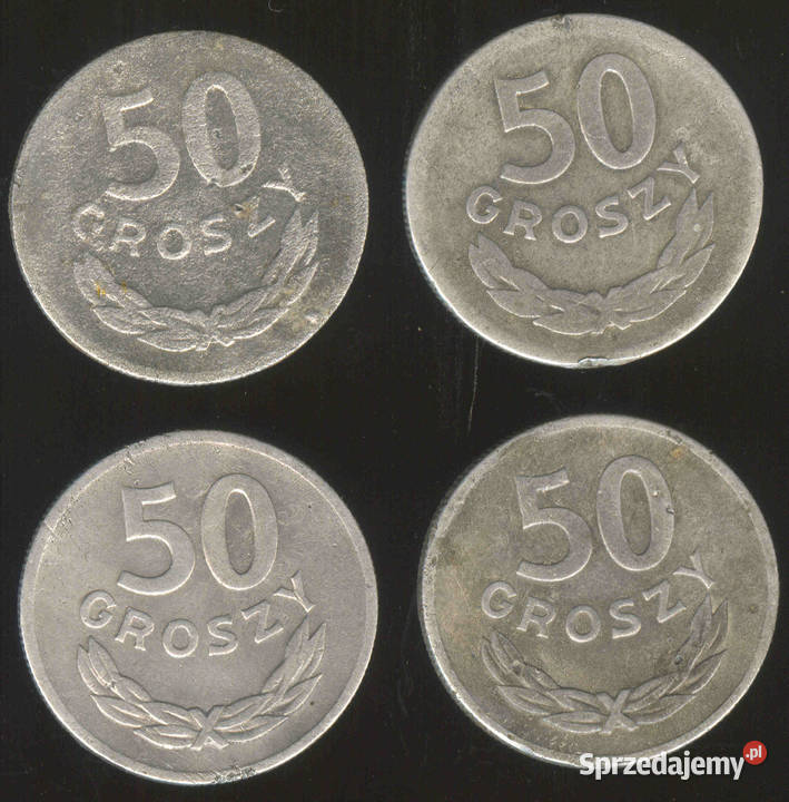 Polska 4x50 groszy 1949 Al mazowieckie sprzedam