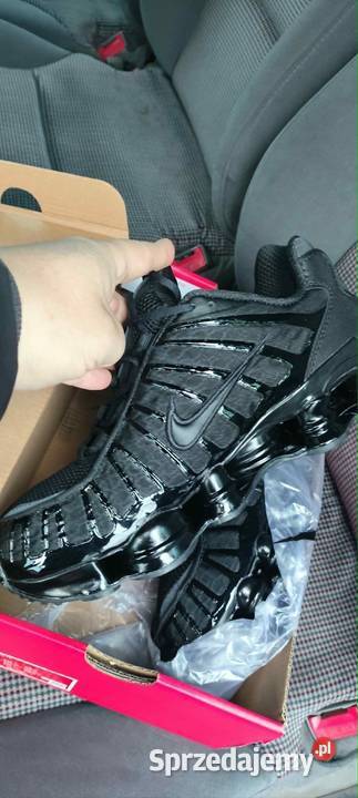 Buty nike shox tl czarne r 42 nowe Szczecin