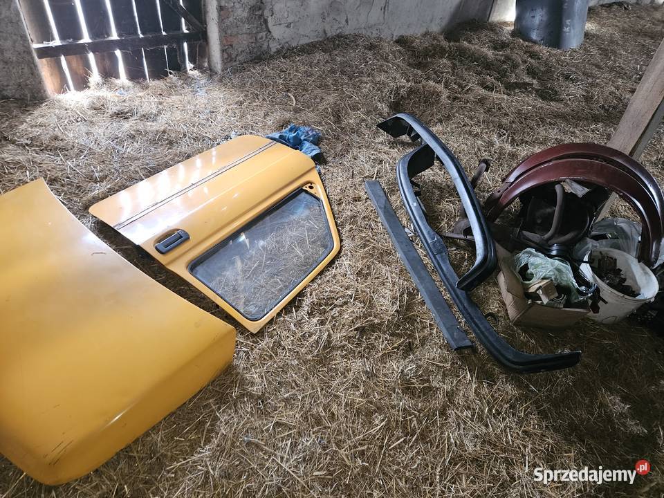 Fiat 126p Maluch 86r Plus dodatkowe części wielkopolskie Kłodawa