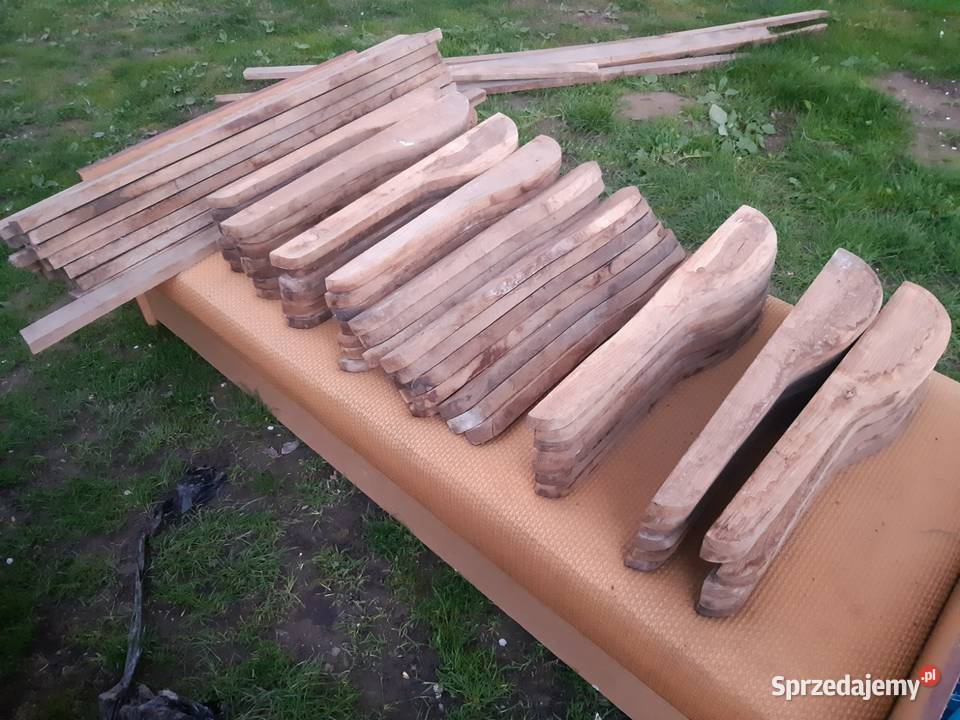 Barierka balustrada balkon taras drewno dębowe Bychawa
