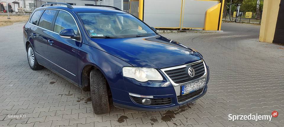 Volkswagen Passat B6 Kombi Diesel DB Stan Klima Wałcz