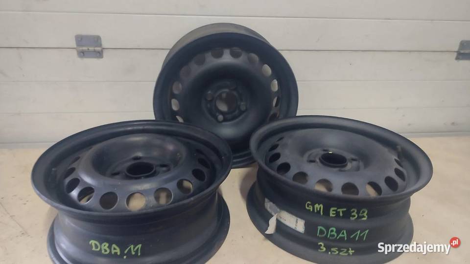 DBA11 FELGA STALOWA 4X100 ET39 55JX14 OPEL CORSA Włoszczowa