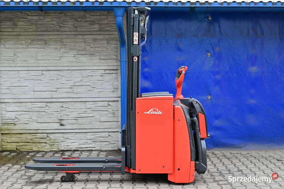 Paleciak elektryczny Linde L16 AP Triplex 435 Wózki widłowe