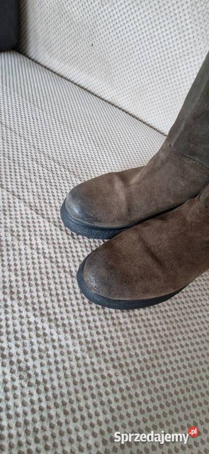 buty trapery zimowe kozaki rom 3839 skóra 25cm Kraków