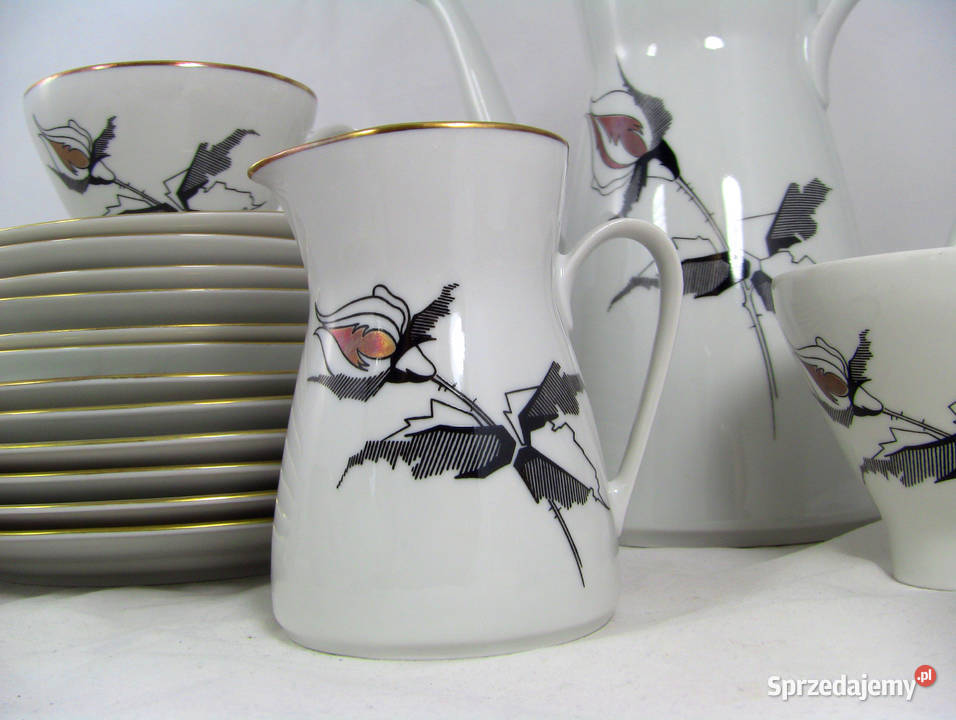 Zastawa stołowa Freiberger Porzellan Niemcy lata Porcelana i szkło Zielona Góra