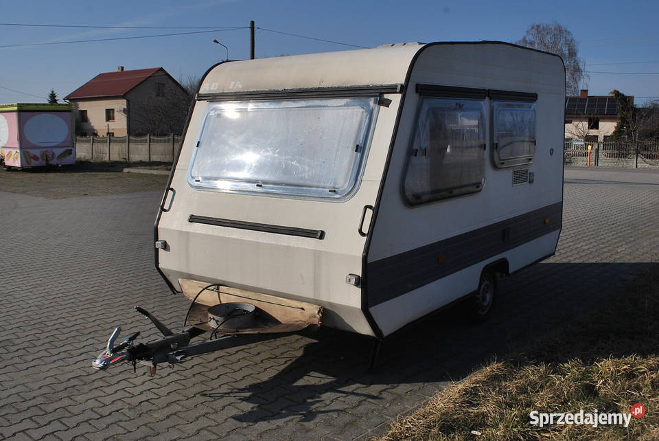 ZAREJESTROWANA W PRZYCZEPA LEKKA ADRIA OPTIMA DO VAT marża mazowieckie Grzebowilk