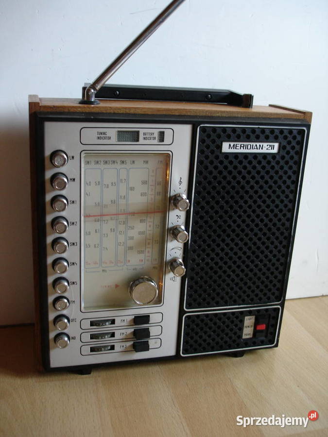 Radio MERIDIAN 211 ZSRR Zielona Góra