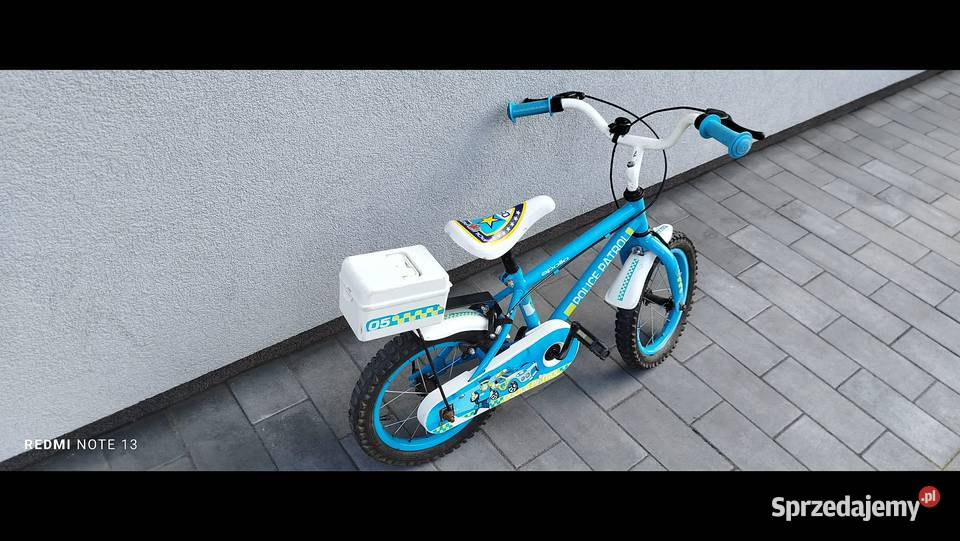 Rowerek Policyjny 14 śląskie Dąbrowa Górnicza