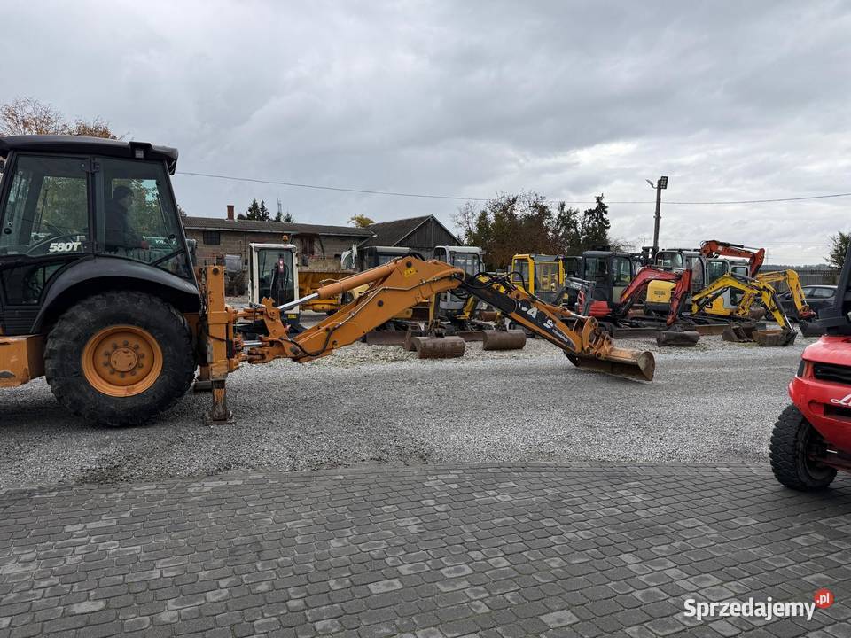 Case 580T CASE 580T KoparkoŁadowarka z 2012 roku Złoczew sprzedam