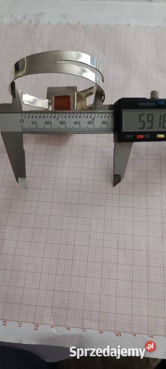 Bransoletka Bursztyn srebro Białystok