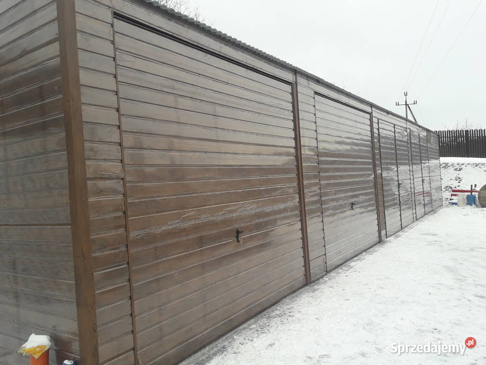 Duży Garaż Blaszany 15x10m Wiata Hala GrzywStal Miłomłyn sprzedam