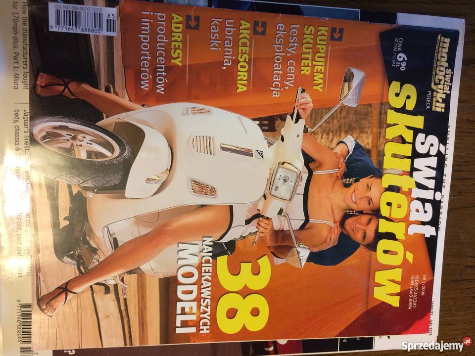 Pisma motoryzacyjne 4 skuter driver i inne mazowieckie