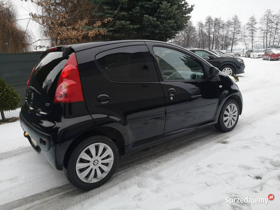 Peugeot 107 10 16V 66 Klimatyzacja Isofix autoalarm Strzegom