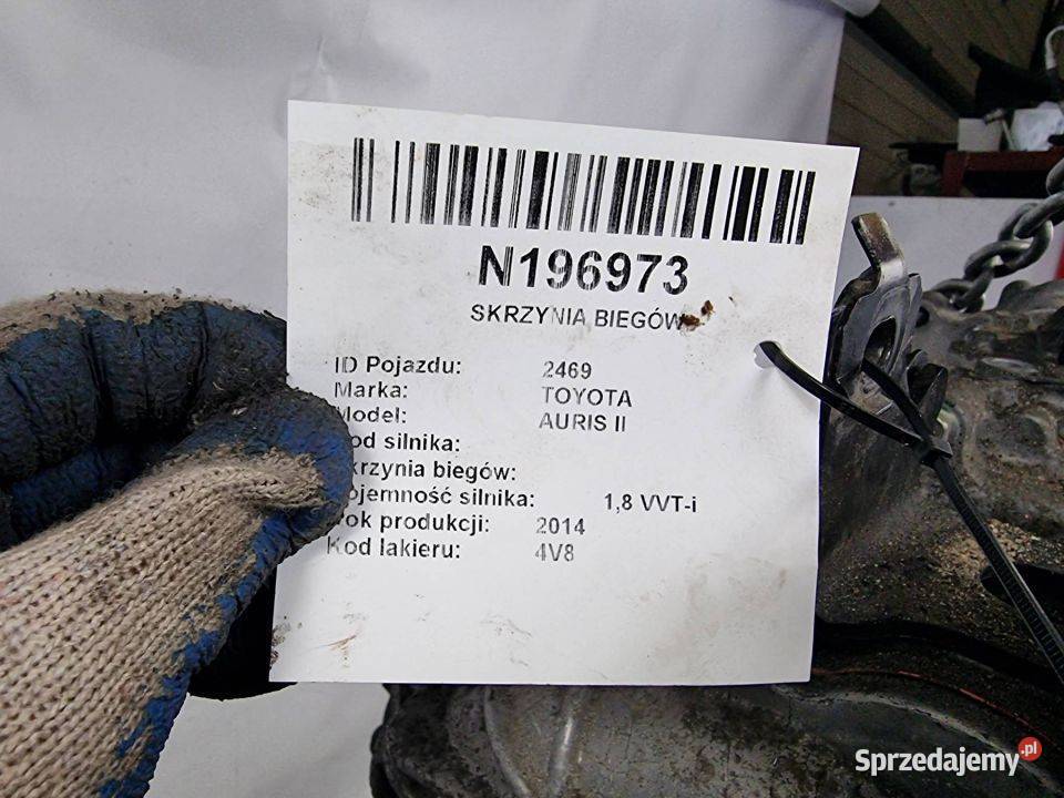 SKRZYNIA AUTOMATYCZNA TOYOTA AURIS II 18 HYBRID kujawsko-pomorskie