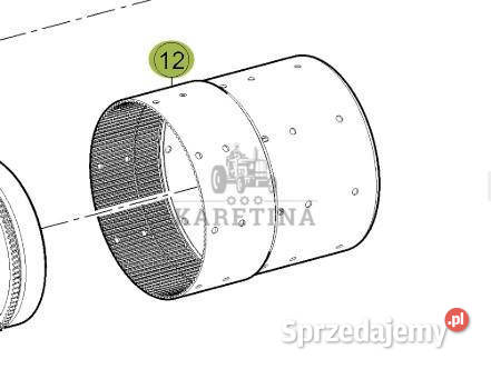 Claas Axion 870 Dzwon Sprzęgła Skrzyni Pozostałe wielkopolskie Jastrzębniki sprzedam