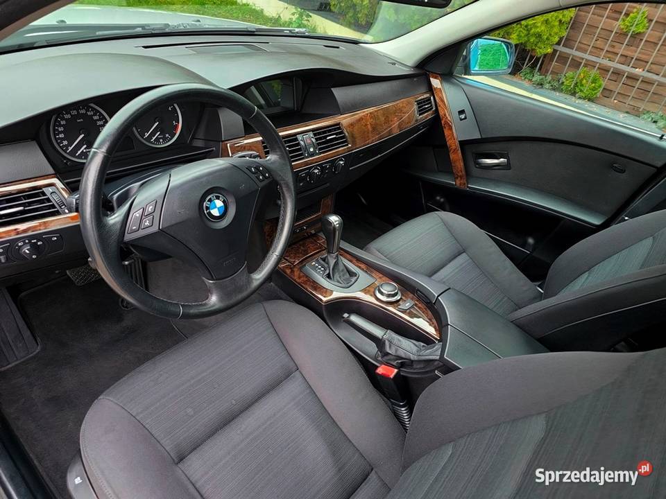 BMW 525d E60 20 163 2006 r Bogate Wyposażenie CD wielkopolskie Ostrów Wielkopolski sprzedam