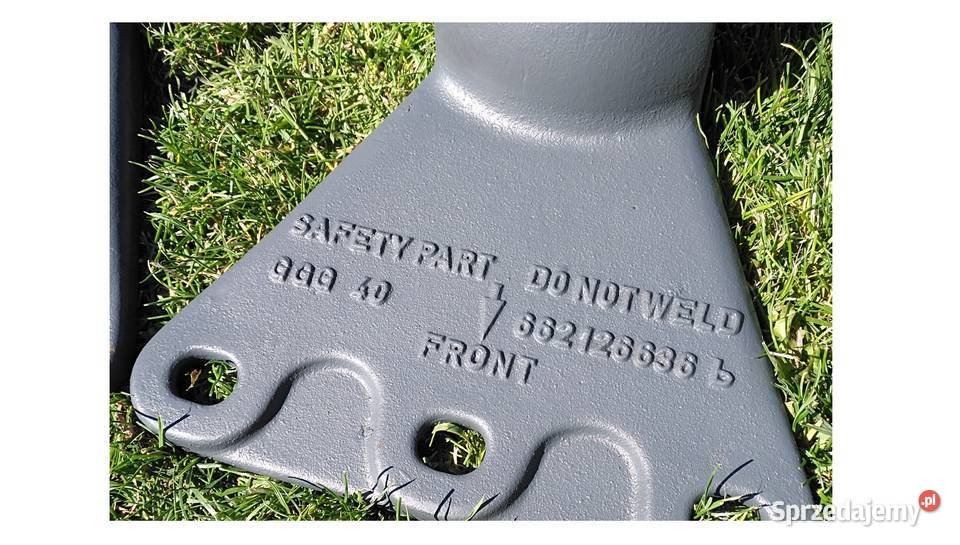 GF ŁAPA ŁAPY POD SIODŁO 128mm 662126636 Kargowa