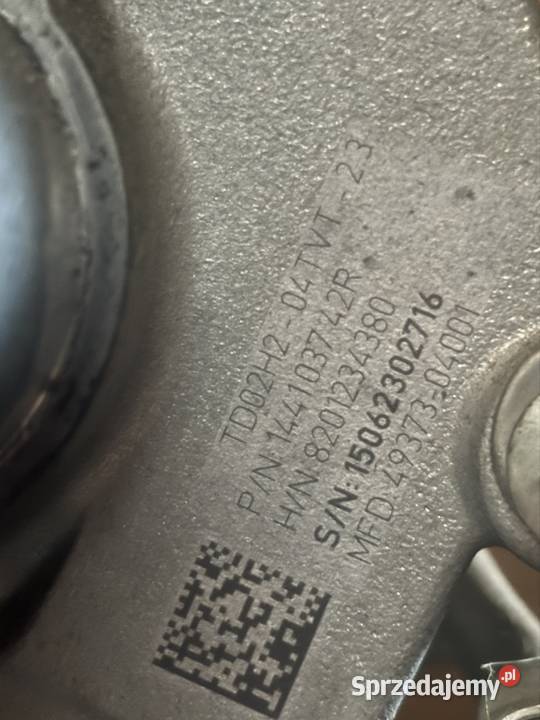 Silnik uszkodzony kompletny 12 tce Renault