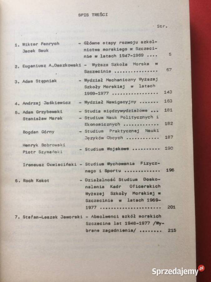 3142 Wyższa Szkoła Morska W Szczecinie 1947 Szczecin