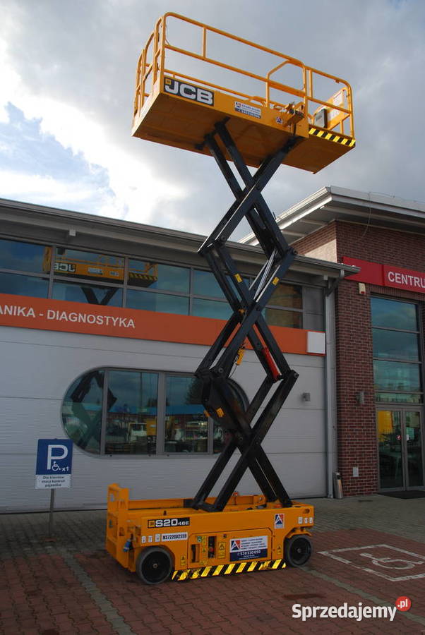 Podnośnik nożycowy JCB S2046E 209 Rok produkcji 2017 podkarpackie Jasło sprzedam