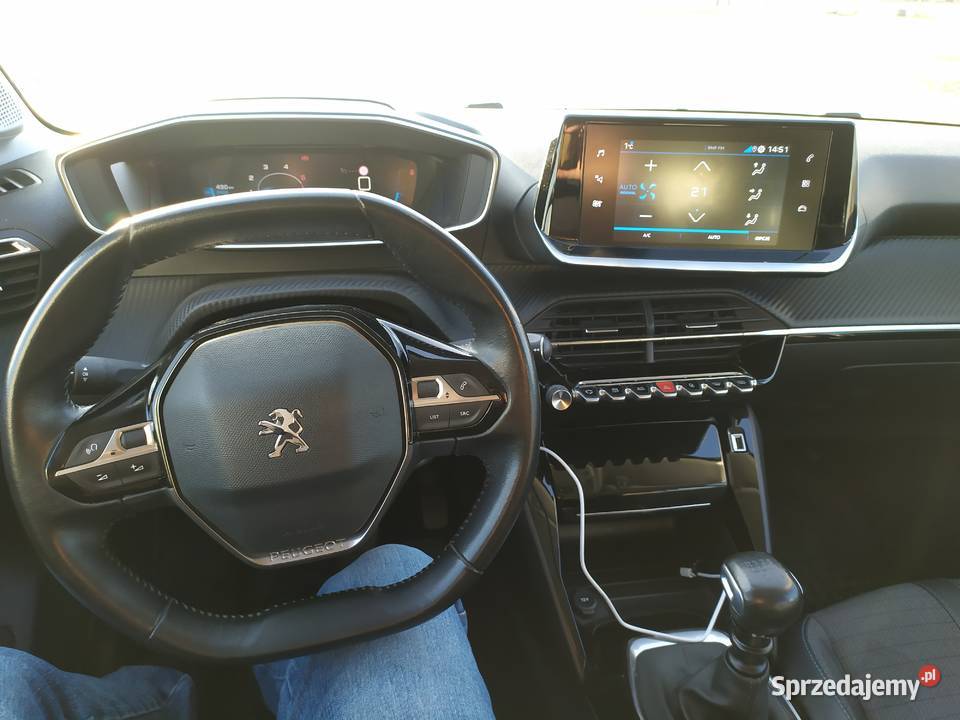 Peugeot 208 15 bluhdi zegary 3d system Start-Stop wielkopolskie Oborniki