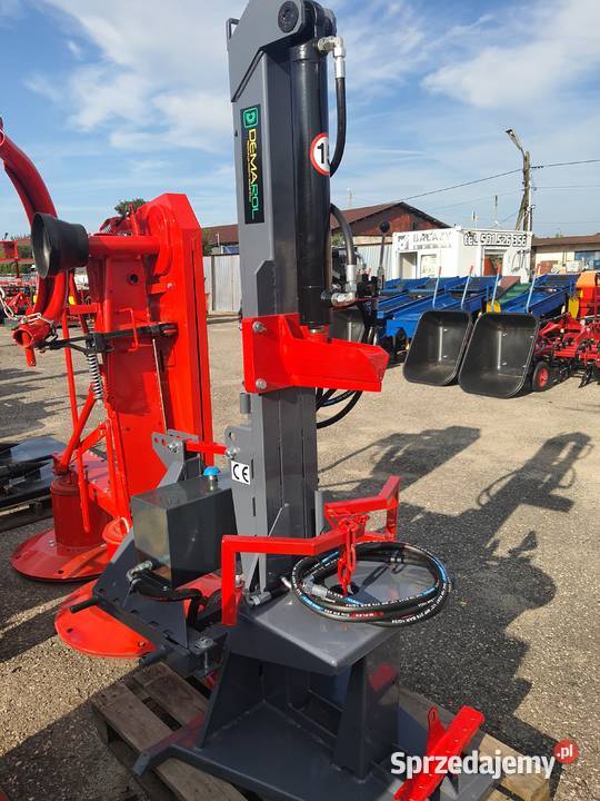 Łuparka do drewna pionowa hydrauliczna WOM 20t Pozostałe małopolskie